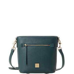 Saffiano Small Zip Crossbody